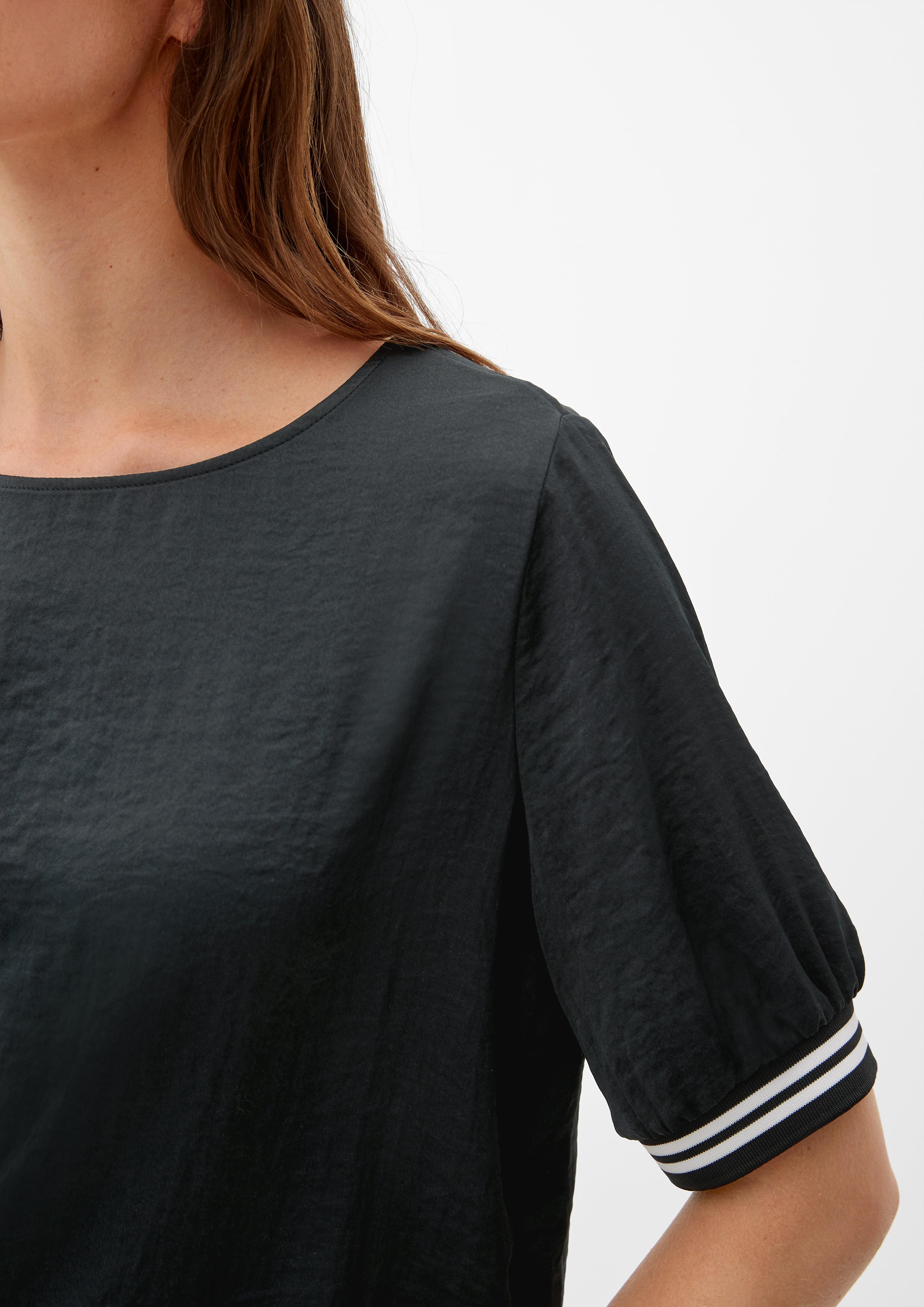 Blusenshirt mit Rippbündchen  2120632-5989