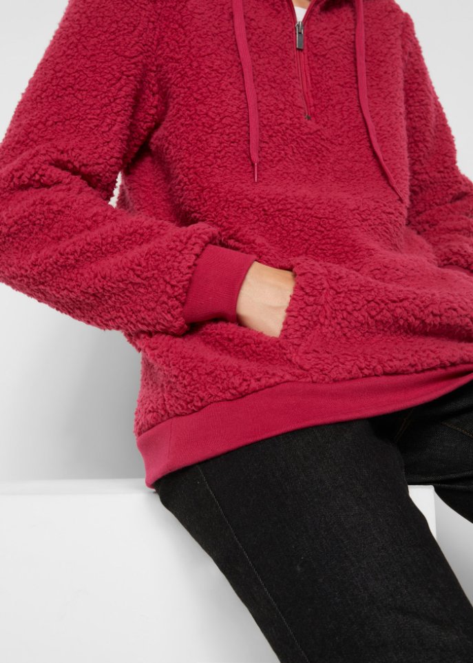 Teddy-Fleeceshirt, Pullover