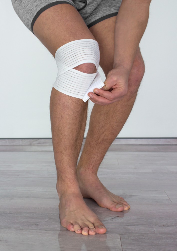 SGL Kniegelenksbandage,rohweiß