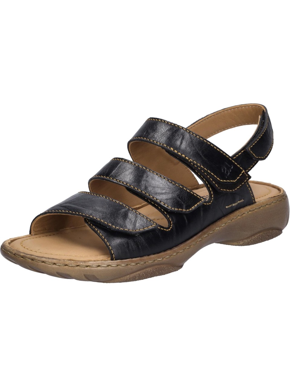 JOSEF SEIBEL Komfort Sandalen schwarz