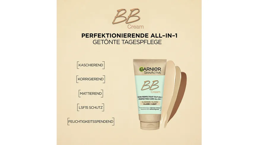 Garnier Skin Active BB Cream Classic light 50 ml