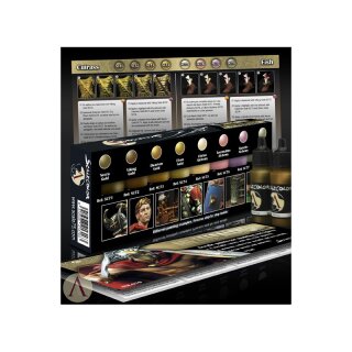Metal and Alchemy Golden Paint Set