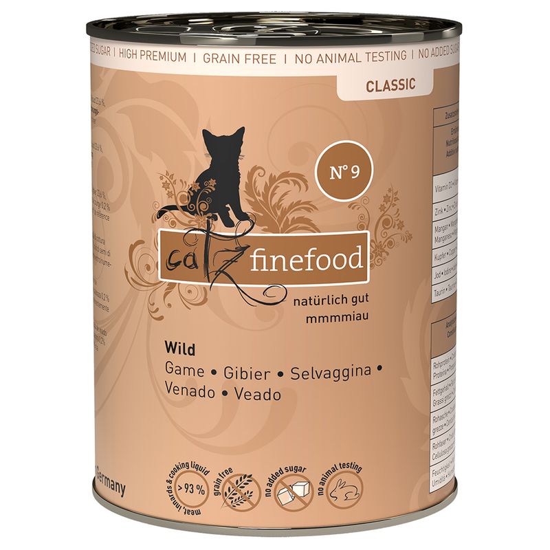 Sparpaket catz finefood 24 x 400 g zu TOP-Preisen