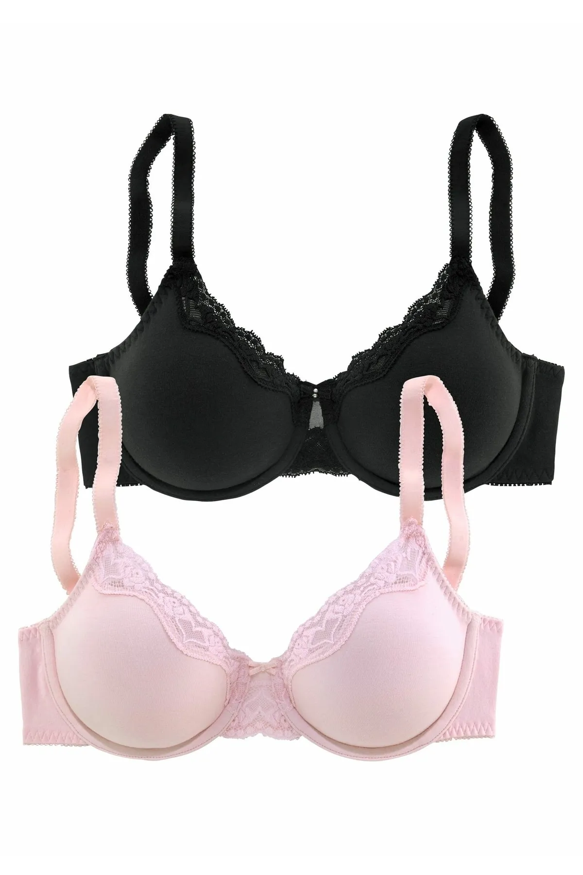 PETITE FLEUR  BH - Weiß - Unifarben