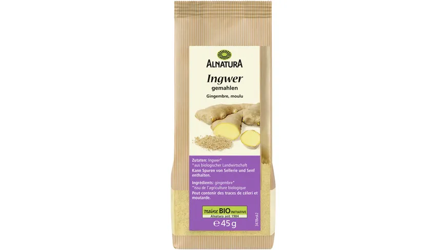 Alnatura Bio Ingwer, gemahlen 45 g