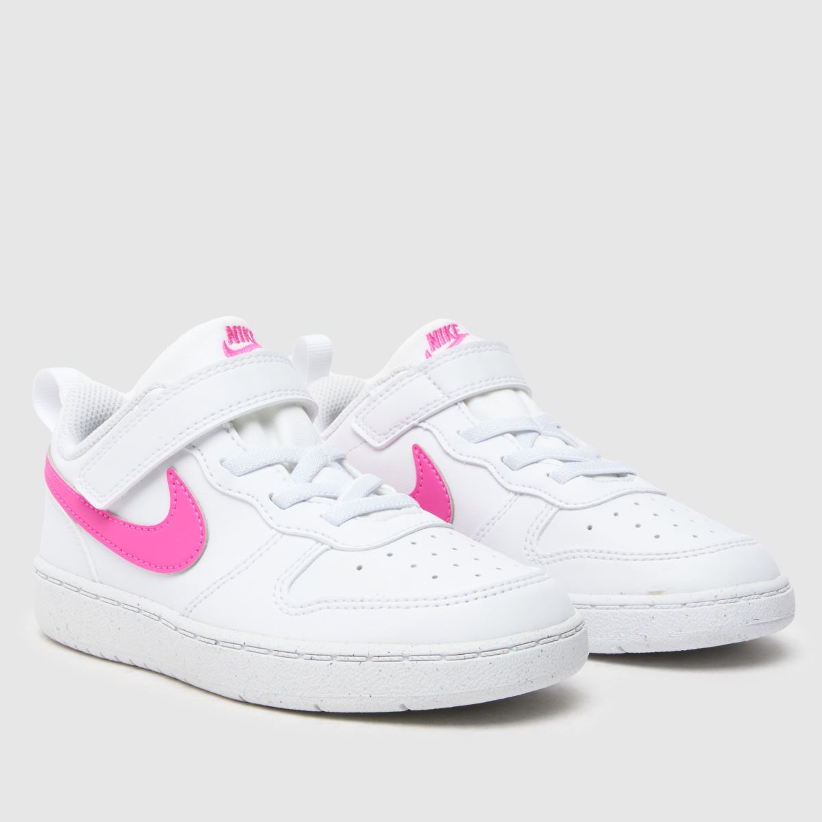 Nike vita Court Borough Low Recraft flickor småbarnsskor