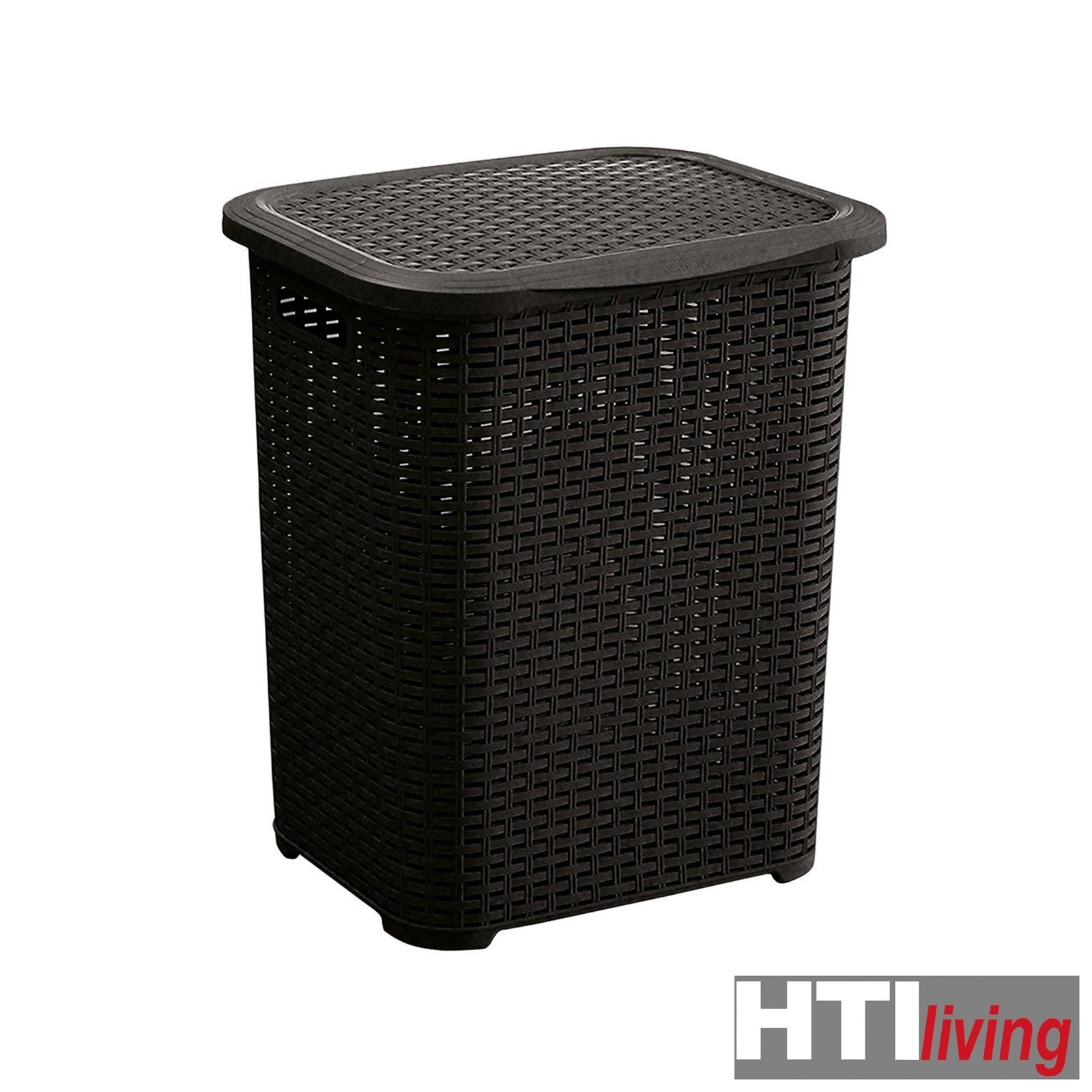 HTI-Living Wäschekorb Wäschetonne Rattan 45 Liter (Stück, 1 St), Wäschekorb Wäschesammler
