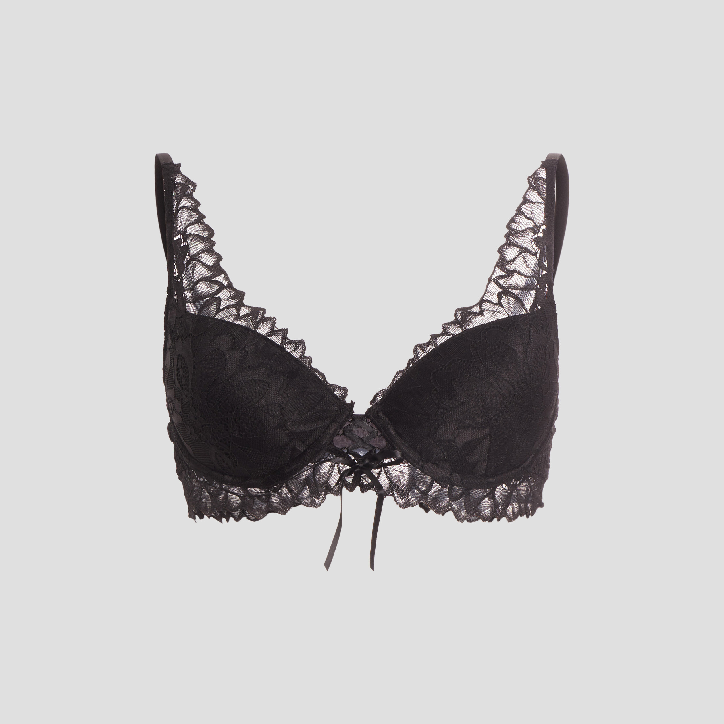 Soutien-gorge foulard à coque noir femme | La Halle