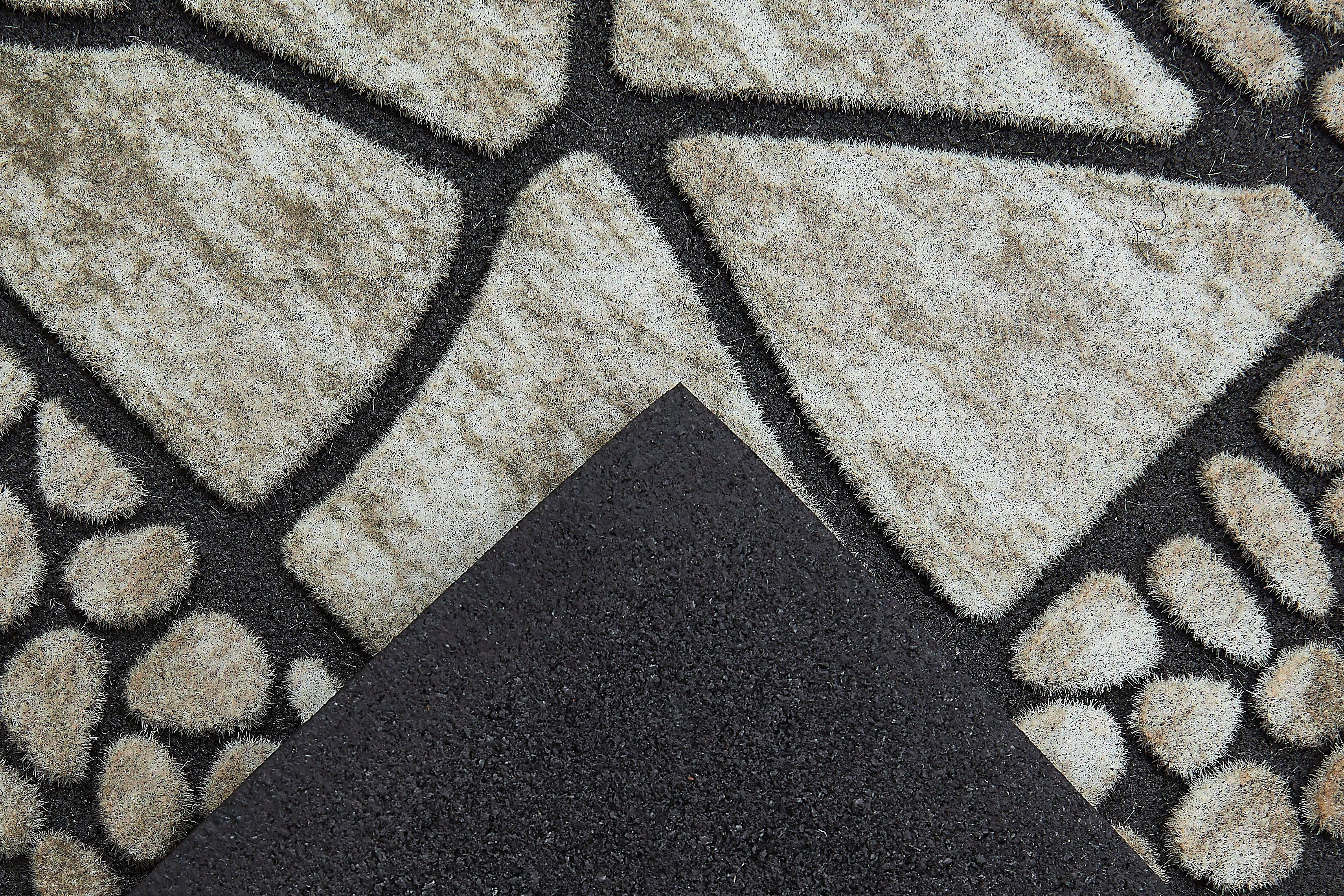Stufenmatte Outdoor, Andiamo, rechteckig, Höhe: 6 mm, Outdoor-Stufenmatten, Stein Motiv, Gartenbereich, Eingangsbereich