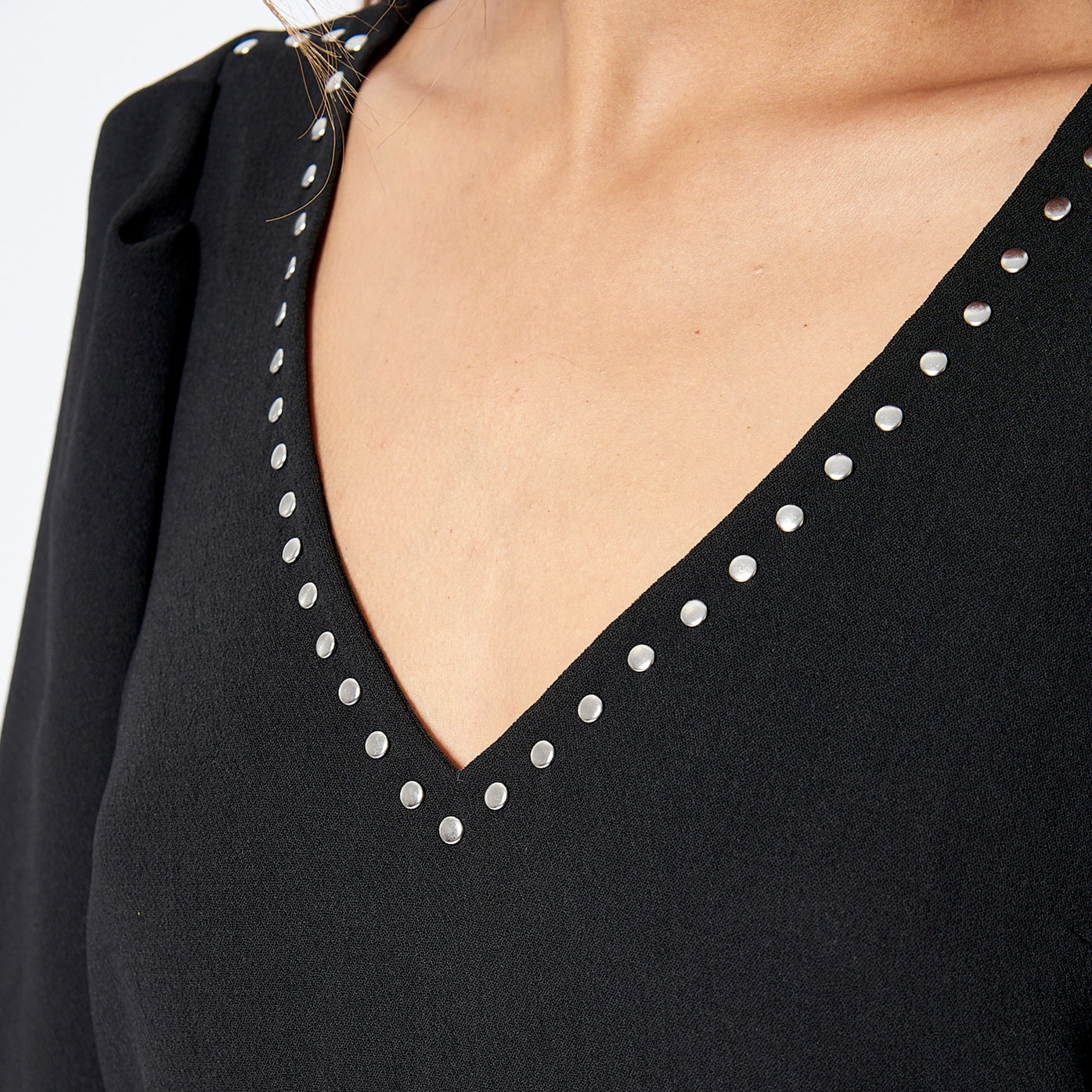 NEVER  Robe noire Femme