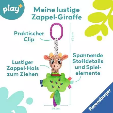 Play+ Zappel-Giraffe - Babyspielzeug ab 0 Monaten
