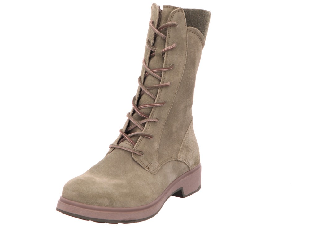 THINK Schnür-Stiefeletten grün 3-000612