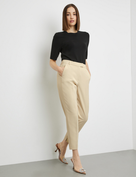 7/8 Hose mit Bügelfalten Tailored Fit