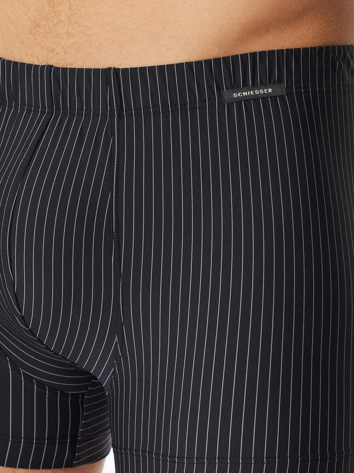 Schiesser Trunk Pure Micro in Schwarz günstig kaufen