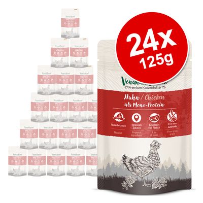 Sparpaket Venandi Animal Monoprotein 24 x 125 g