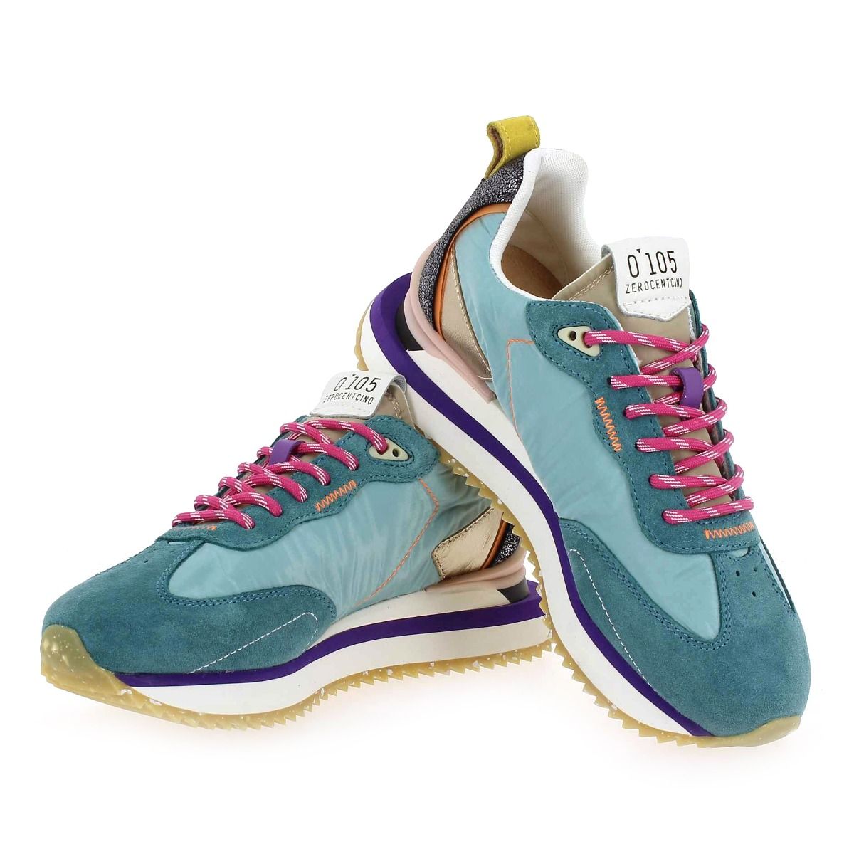 0-105  LENOX - turquoise multi
