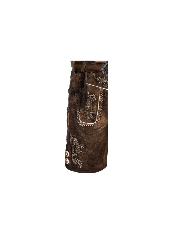 Nübler Trachtenhose für Herren in braun in braun günstig kaufen 128