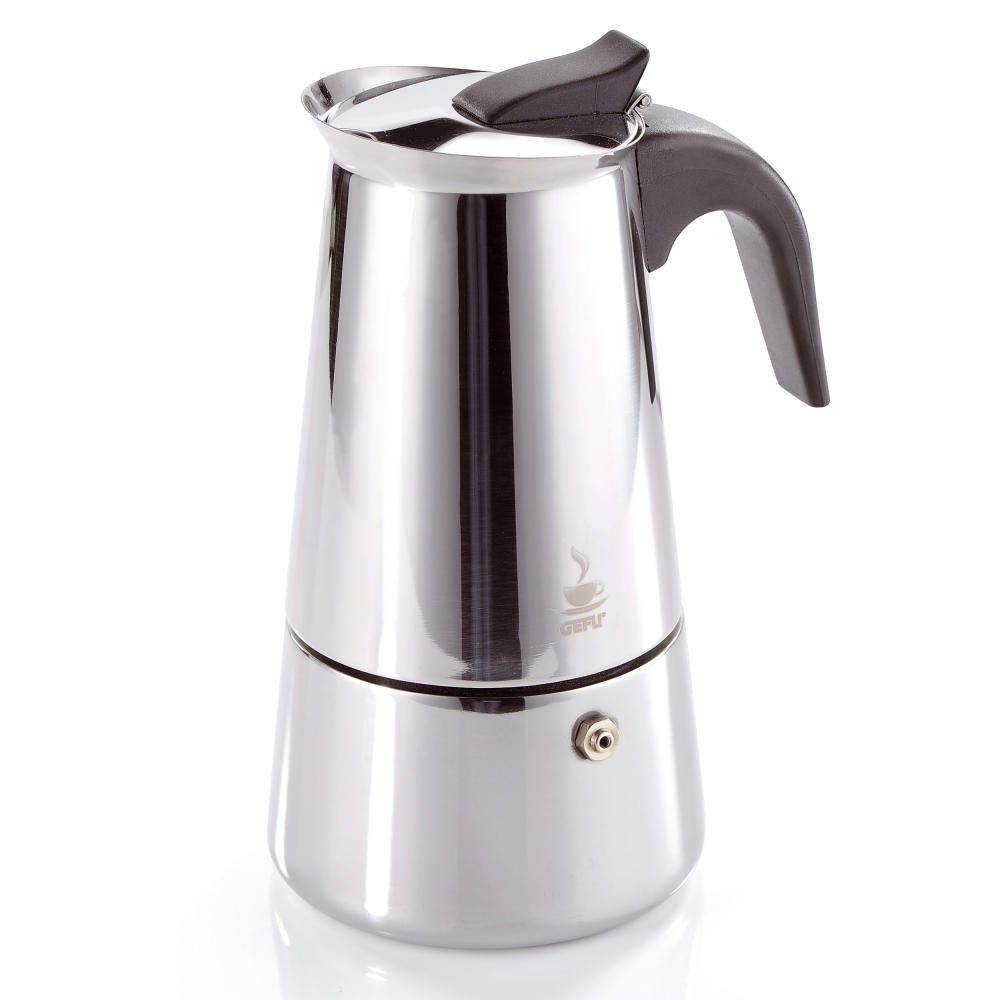GEFU Kaffeekanne Espressokocher Emilio für 6 Tassen