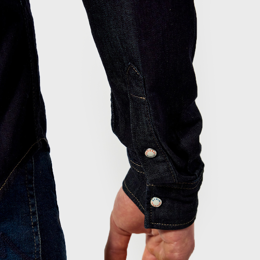 DIEGO  Chemise en jean slim Homme
