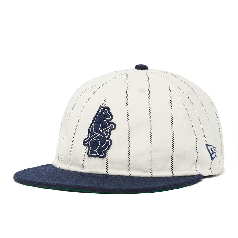 New Era MLB Stripe Chicago Cubs CHW 59 Fifty RC blau
