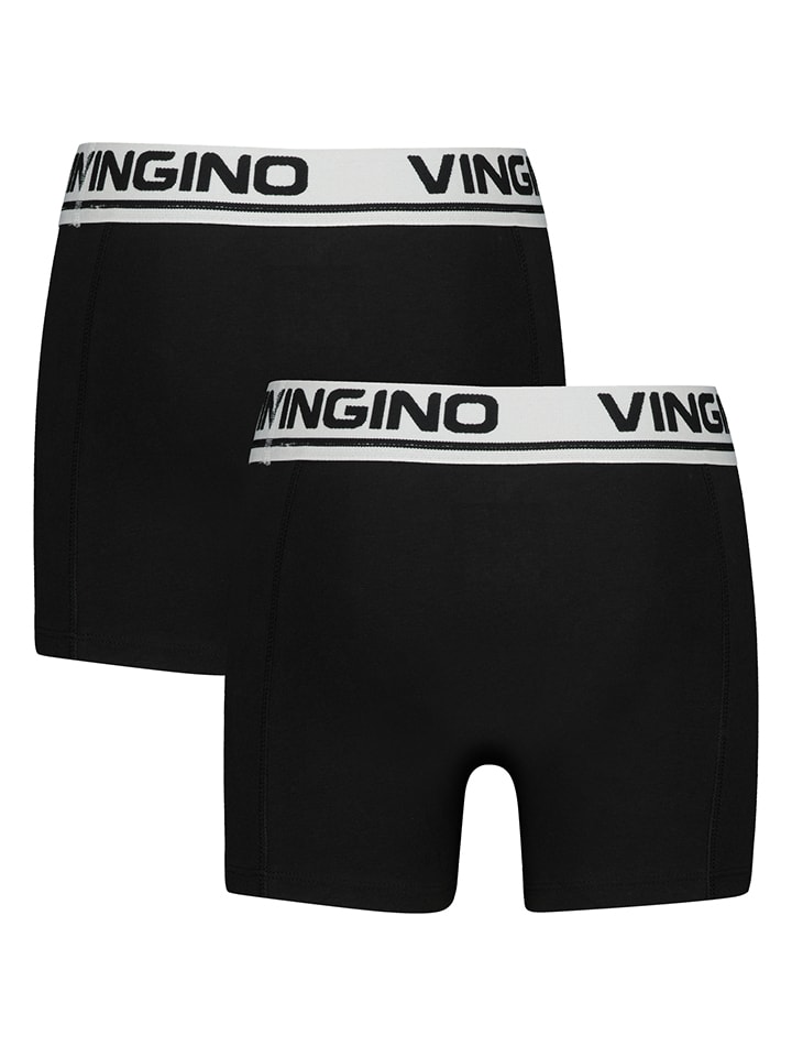 Vingino 2er-Set: Boxershorts in Schwarz günstig kaufen