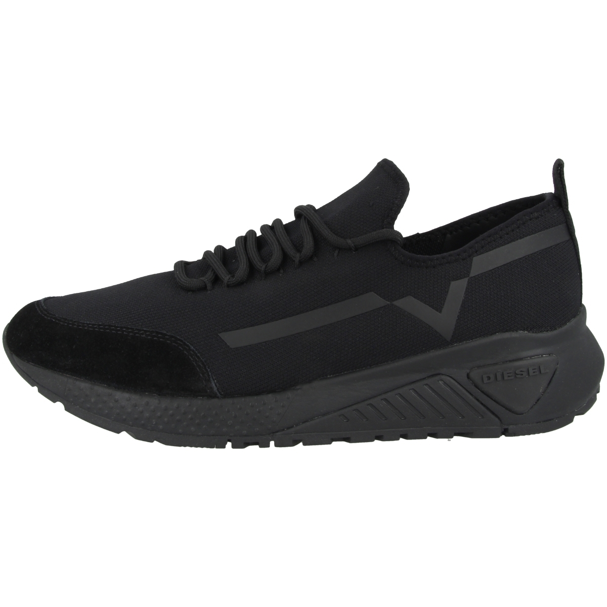Diesel S-KBY Stripe Sneaker low schwarz