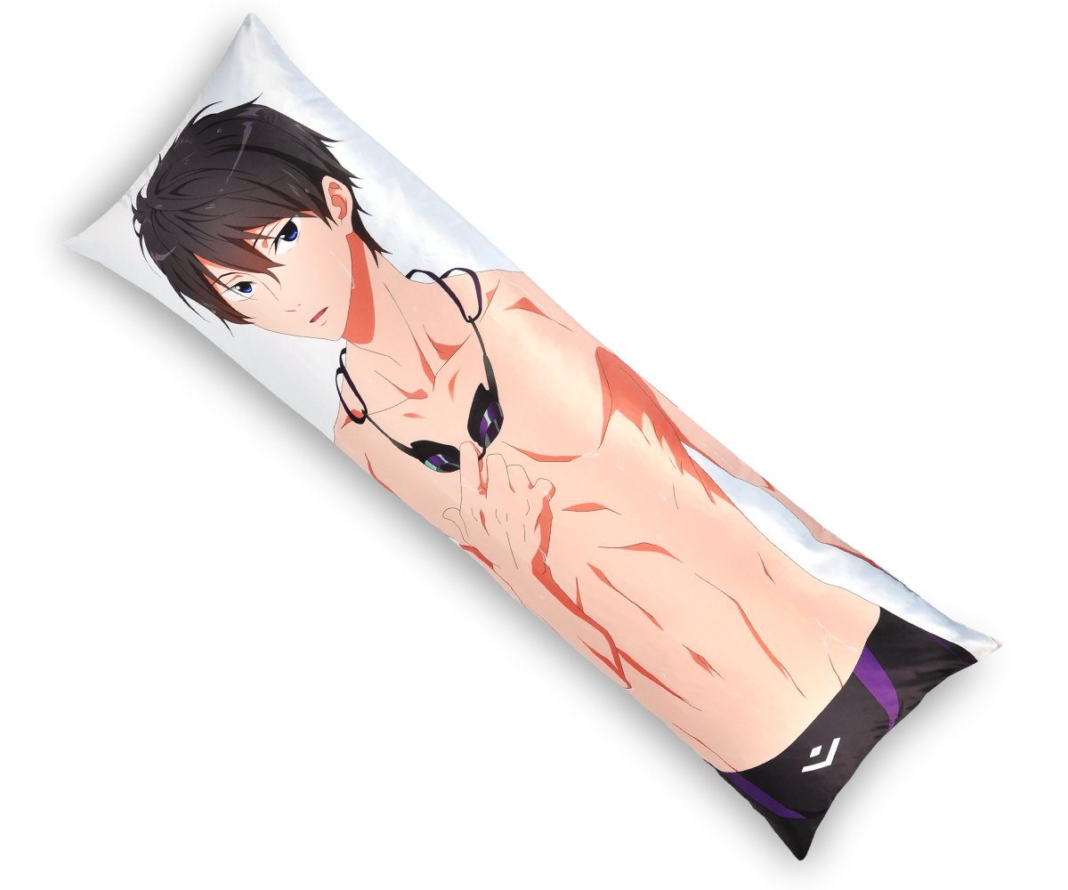 GalaxyCat Seitenschläferkissen Haruka Nanase & Makoto Tachibana Dakimakura, Dakimakura Bezug mit Haruka & Makoto