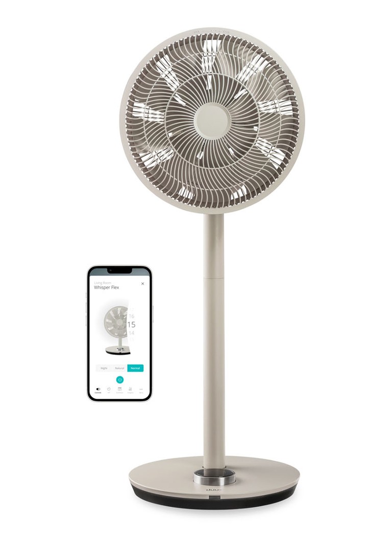 Duux Whisper Flex Smart galda ventilators ar akumulatoru 88 cm