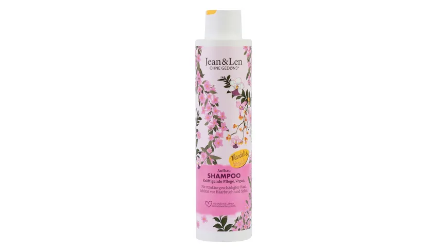 Jean&Len Aufbau Shampoo Pflanzliches Keratin 300 ml