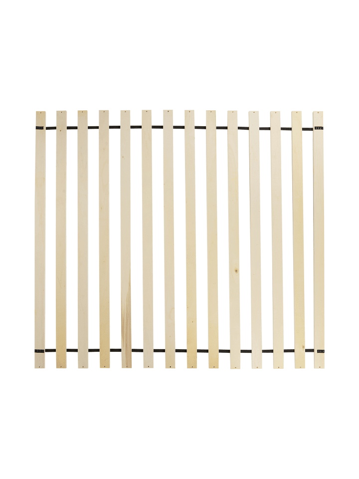 Beliani Doppelbett VARZY in Schwarz/Heller Holzfarbton - (W) 165 x (H) 149 x (L) 204 cm günstig kaufen onesize
