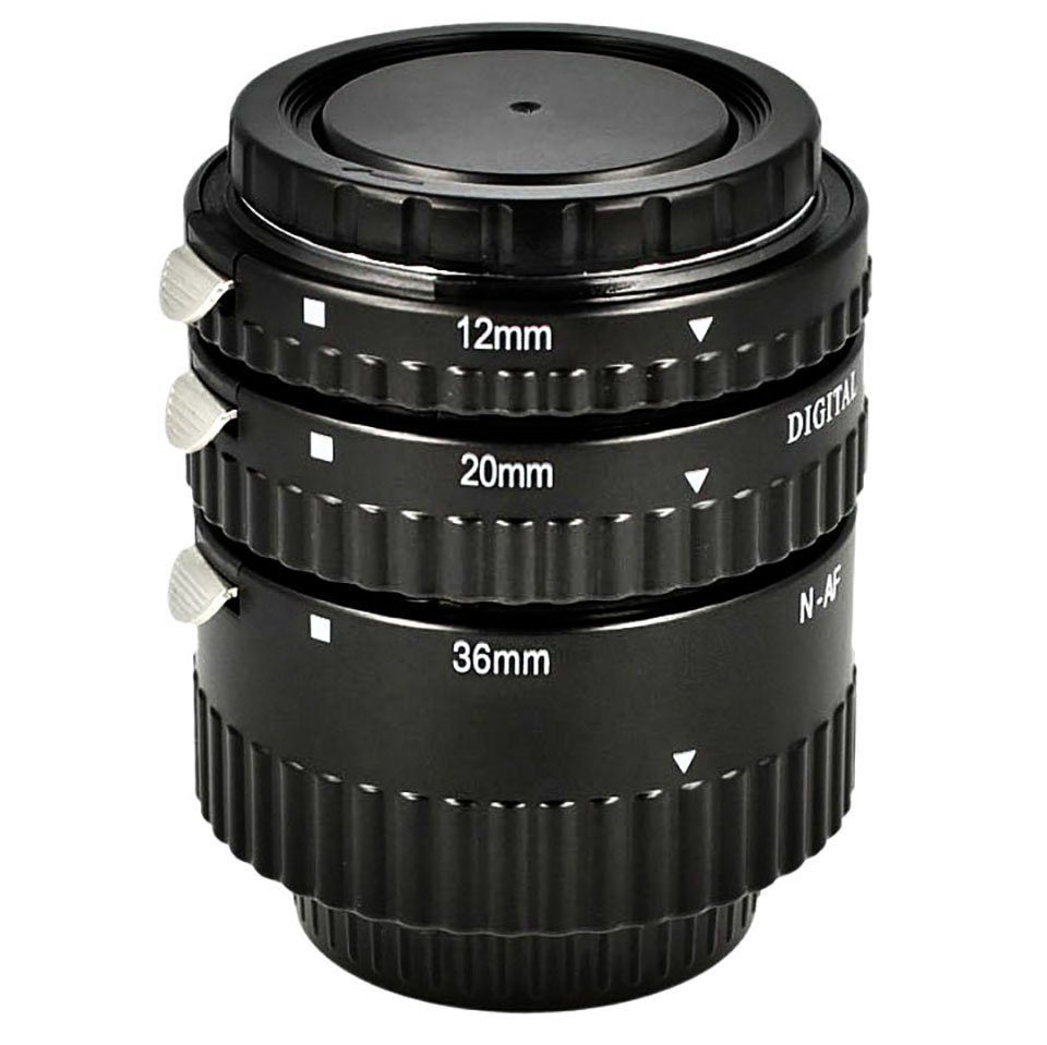 Meike Makrofotographie Nikon Automatik Zwischenringe 12/20/36 mm - MK-N-AF-A Makroobjektiv