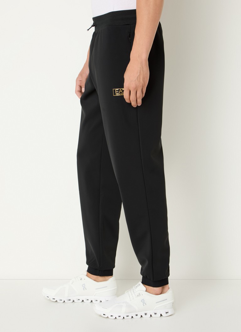 Pantaloni jogging slim fit cu logo Emporio Armani