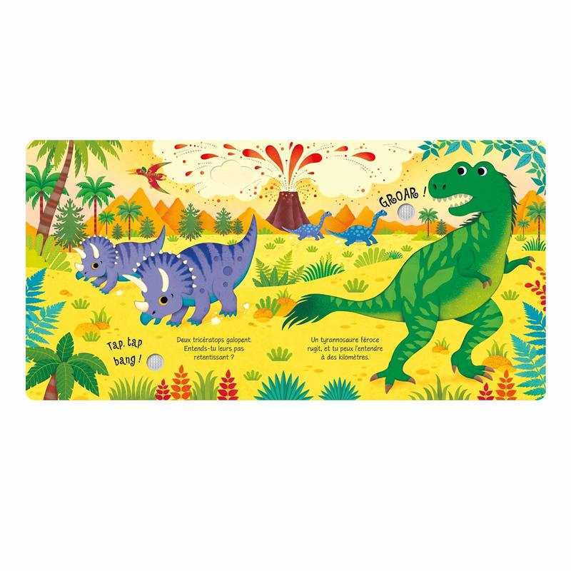 Livre Dinosaures - mon livre sonore - Usborne