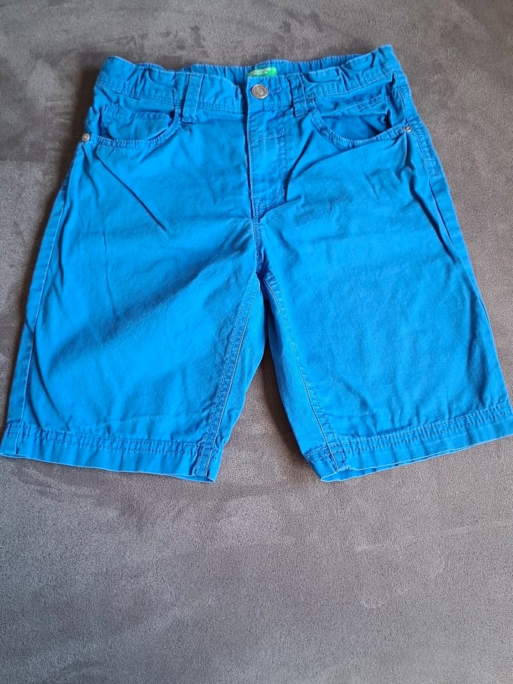 Benetton Shorts in Blau günstig kaufen 128/134