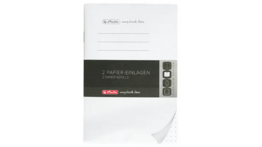 herlitz my.book flex Refill A6 2x40 Blatt punktiert