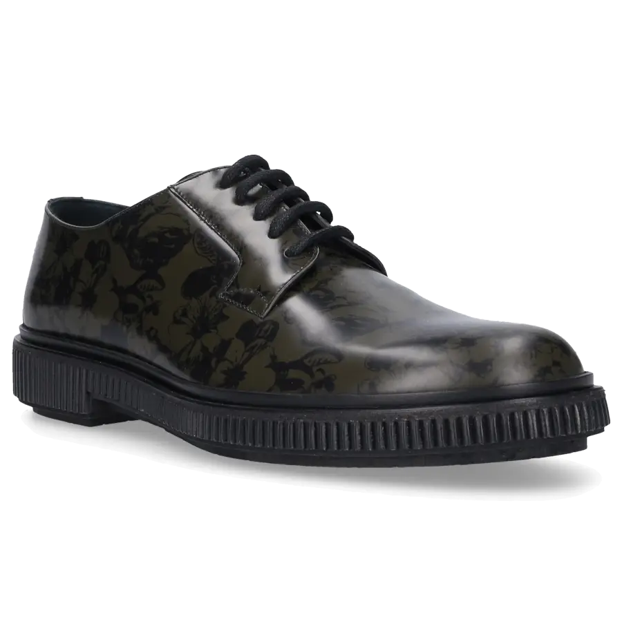 Jimmy Choo - Businessschuhe Derby KEV Kalbsleder - grün