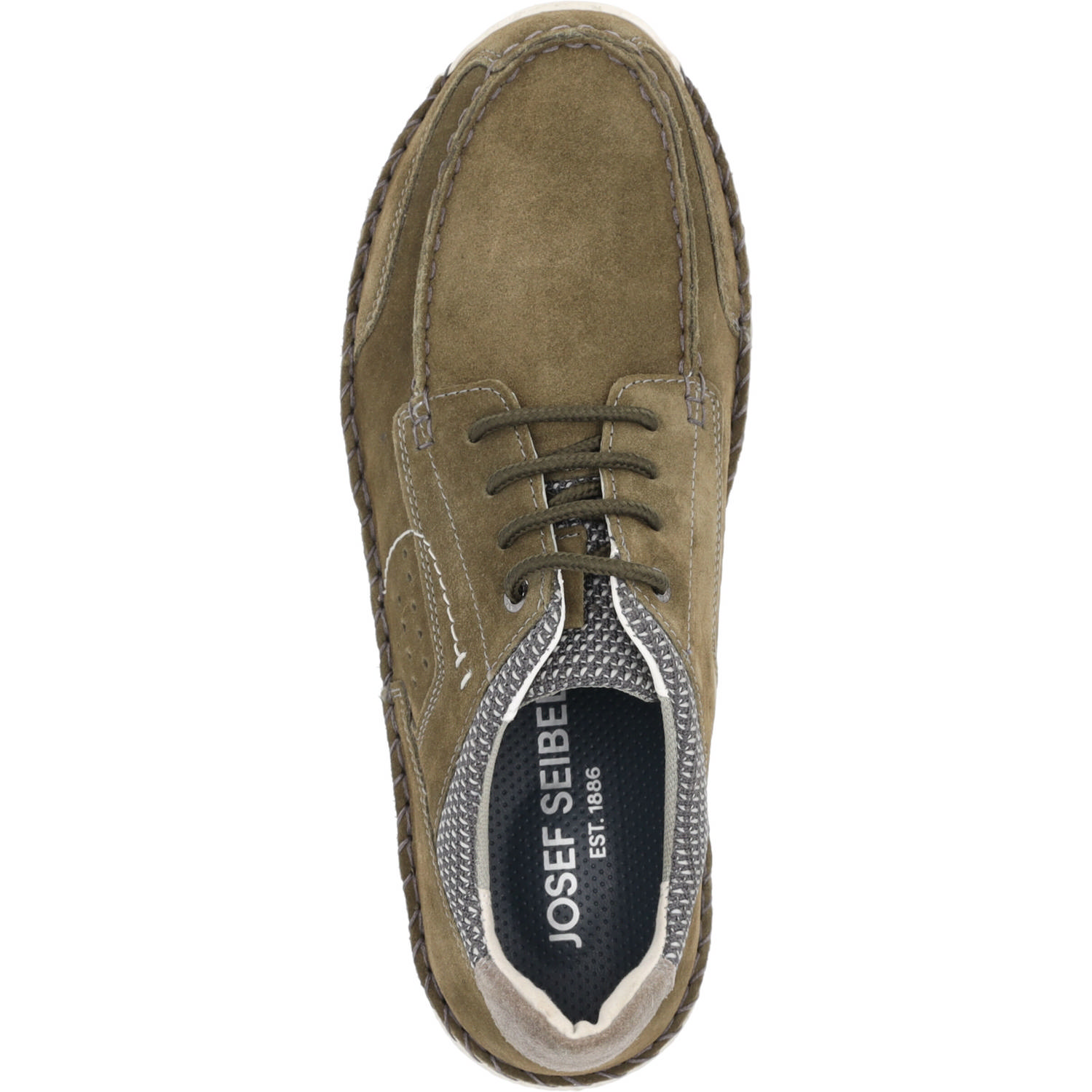 Josef Seibel Wilson 10 42710, Sportliche Halbschuhe, Herren, OLIV-KOMBI