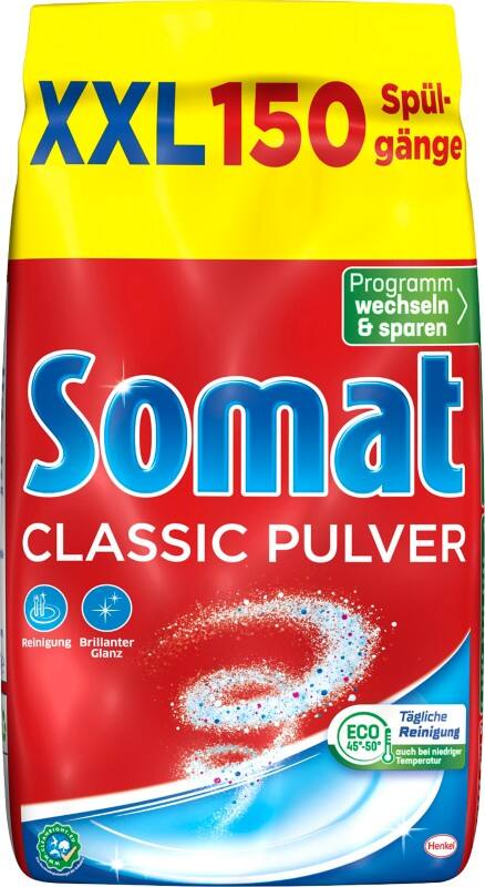 Somat Classic Geschirrspülpulver 2.4 kg 150 Spülvorgänge