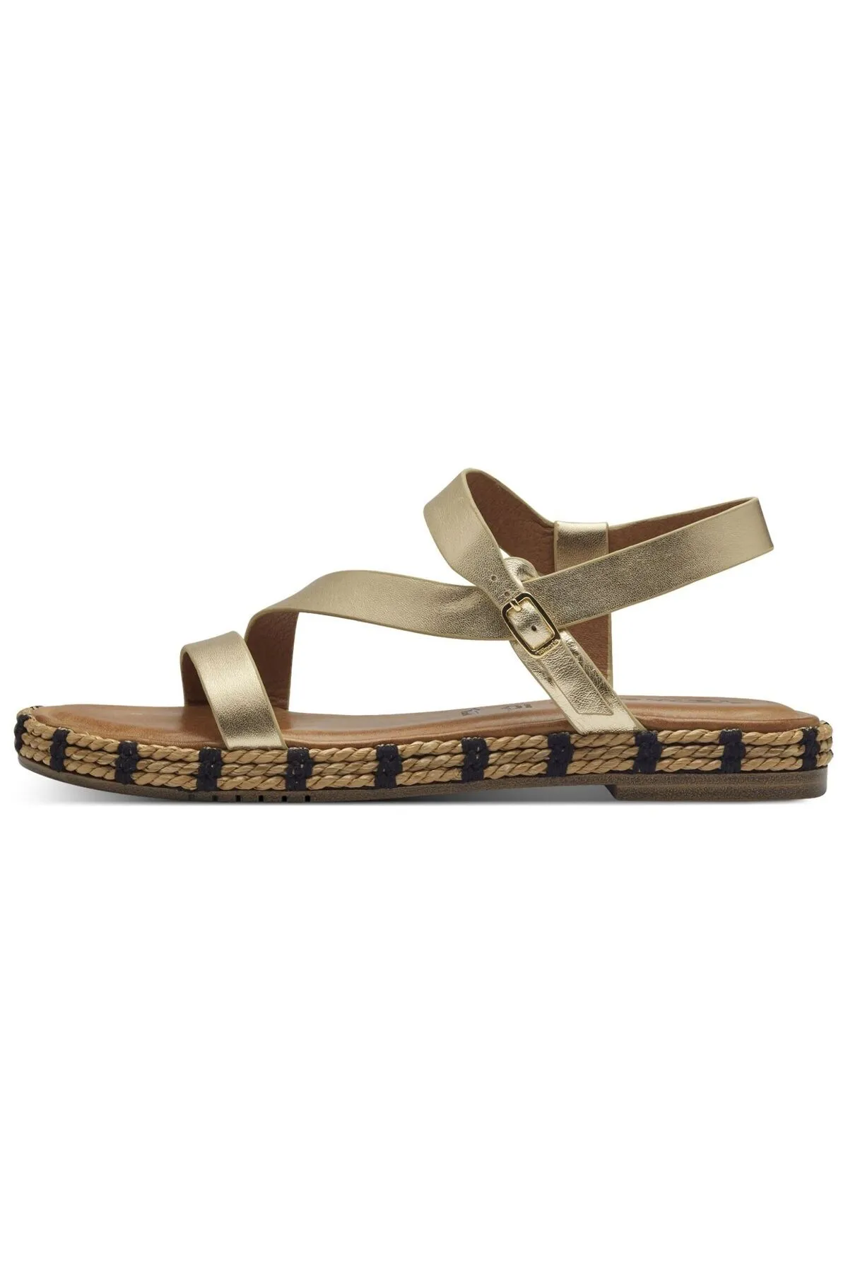 Tamaris  Sandalette - Goldfarben - Blockabsatz