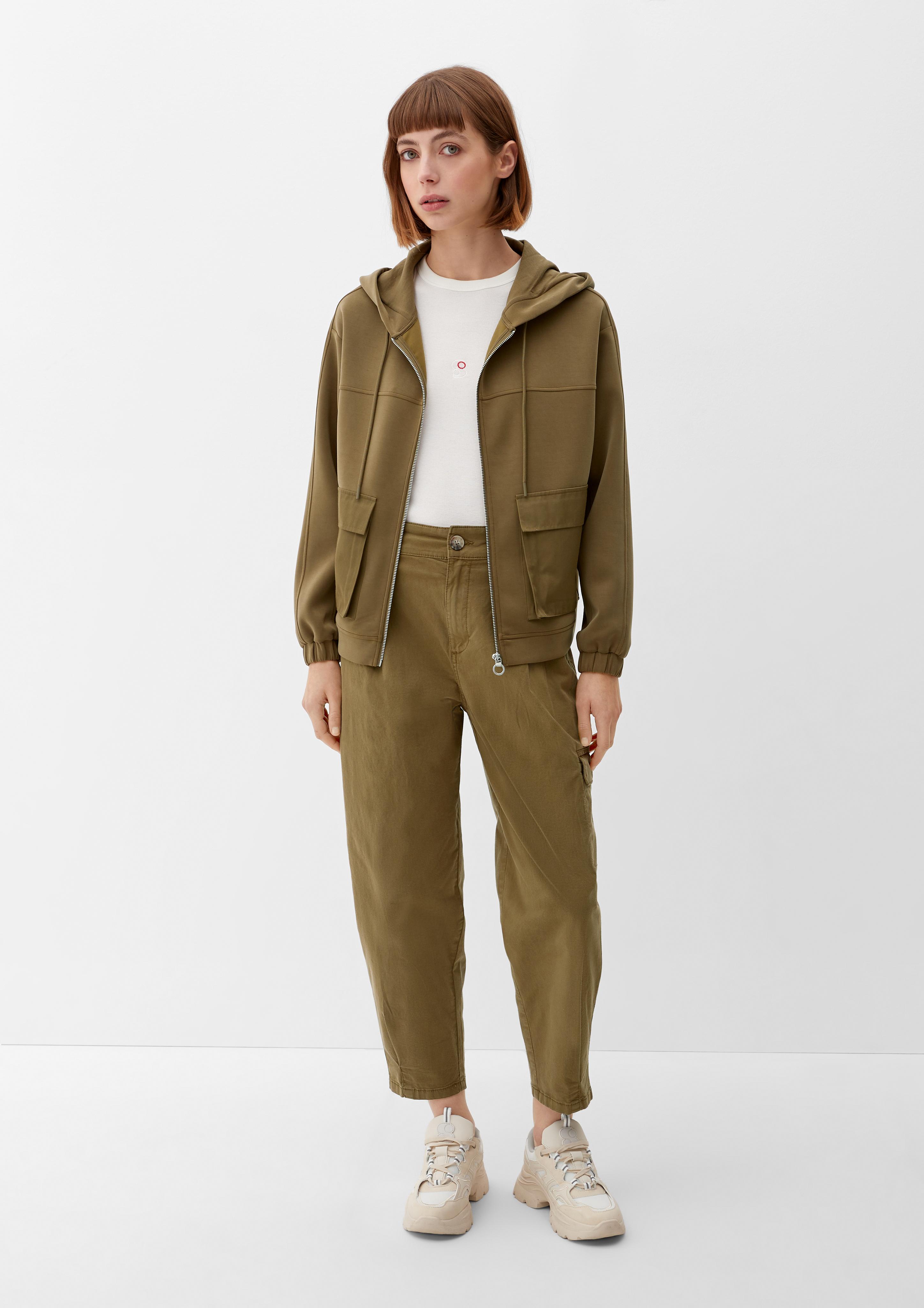 Sweatshirtjacke mit Kapuze  2129777-7723