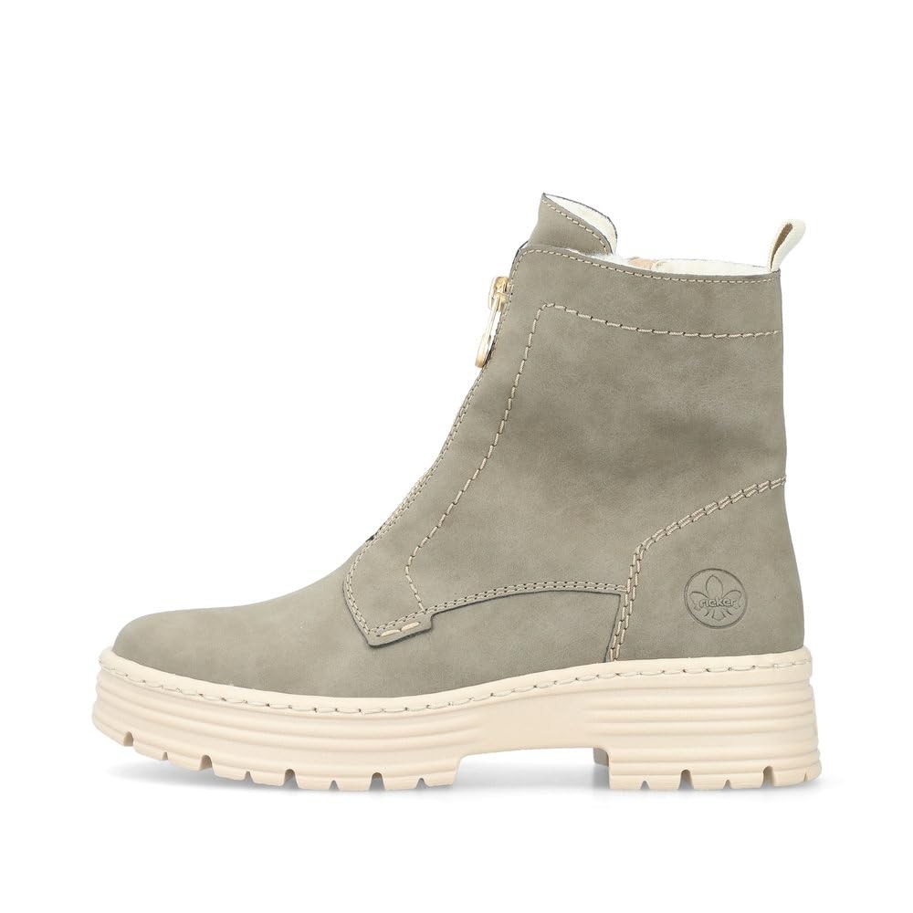 RIEKER Stiefeletten grün