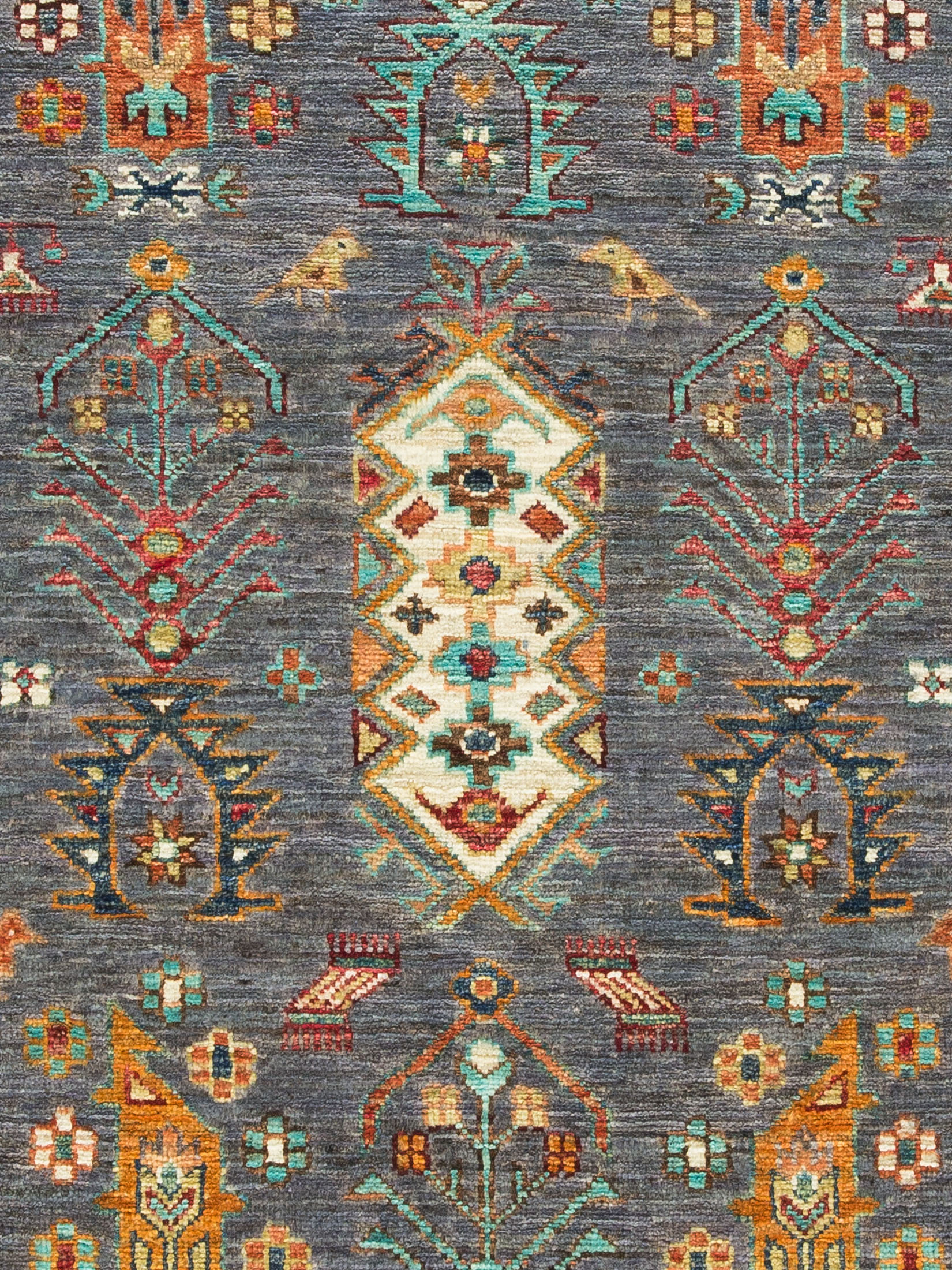 Kazak Ghazni ca. 156 x 210 cm, Unikat / Einzelstück