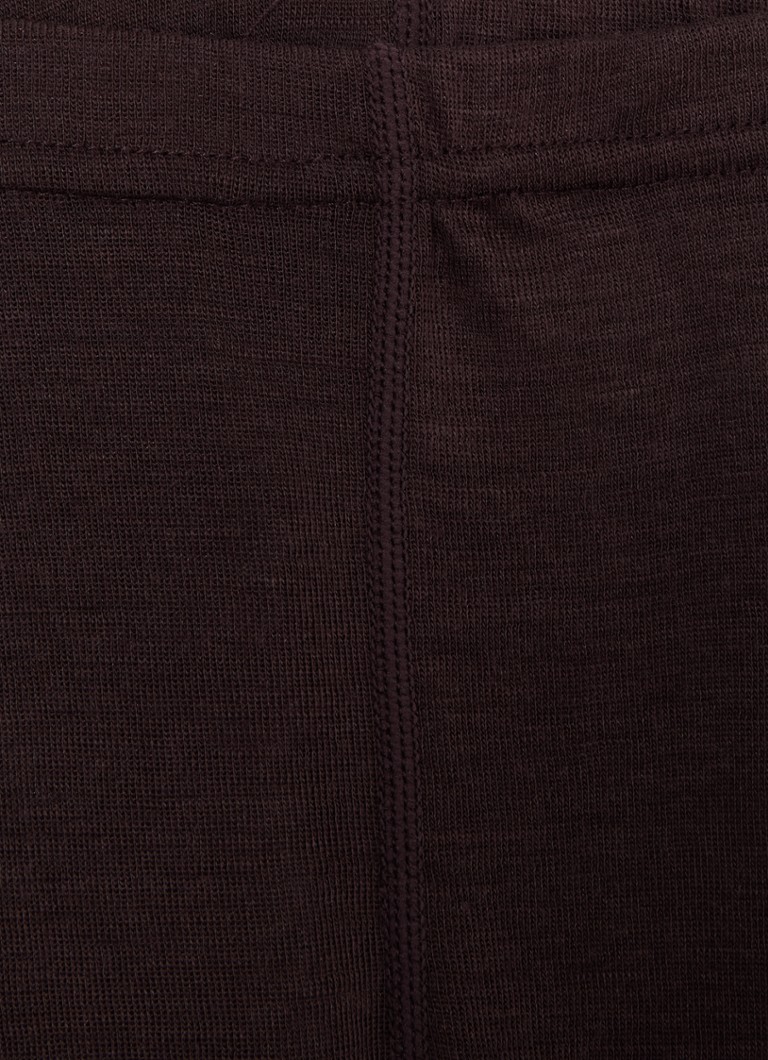 Huttelihut Fine-knit leggings in silk blend
