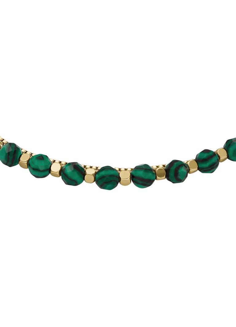 Bracciale con perline fossili JF04541710