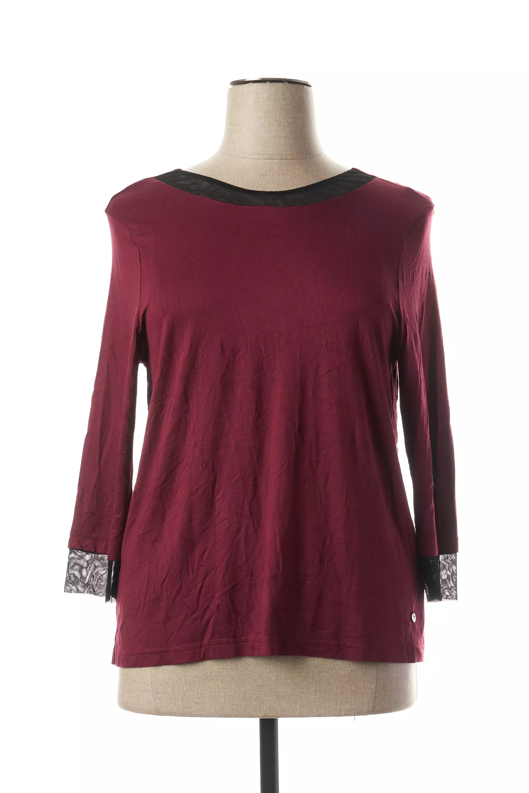 Cote Anglaise Tshirts Femme couleur rouge