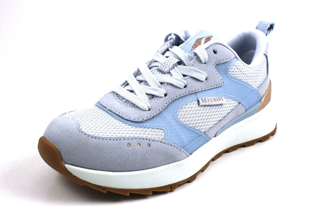 SKECHERS Freizeit Schnürer blau