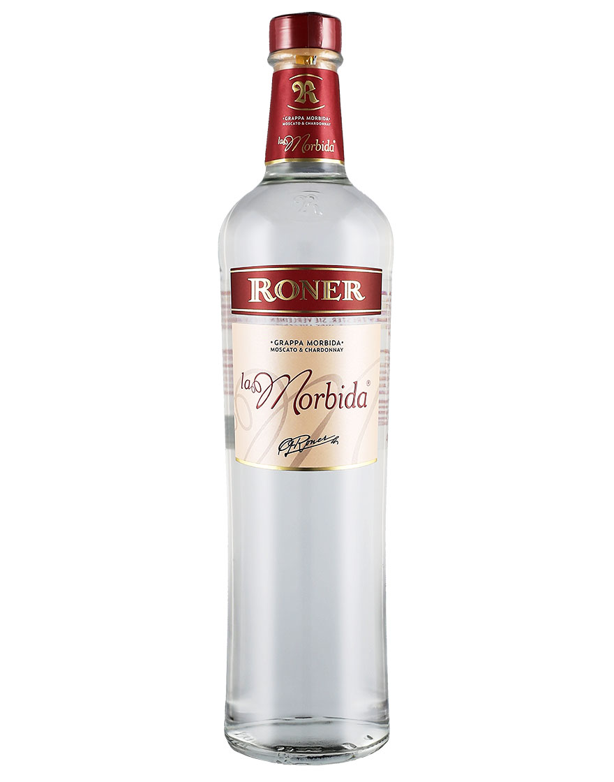 Grappa La Morbida Moscato & Chardonnay Roner 0,7 ℓ