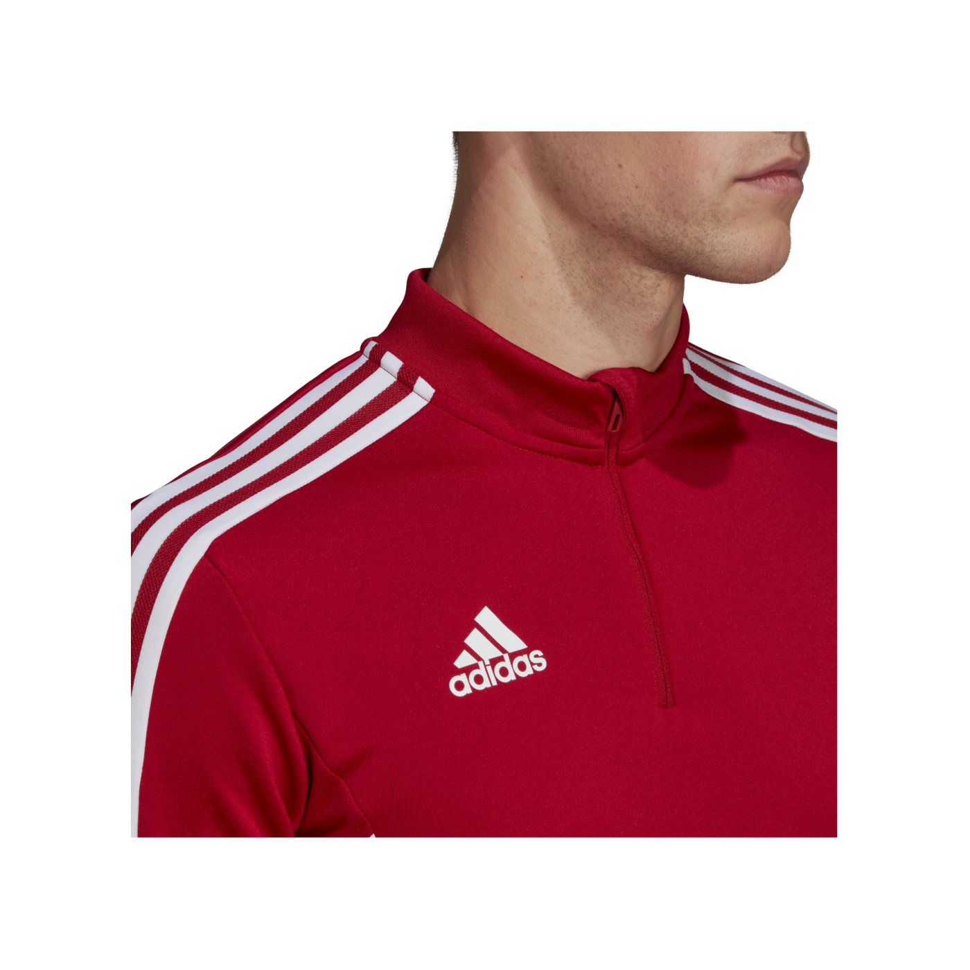 adidas Condivo 22 HalfZip Sweatshirt Rot Weiss