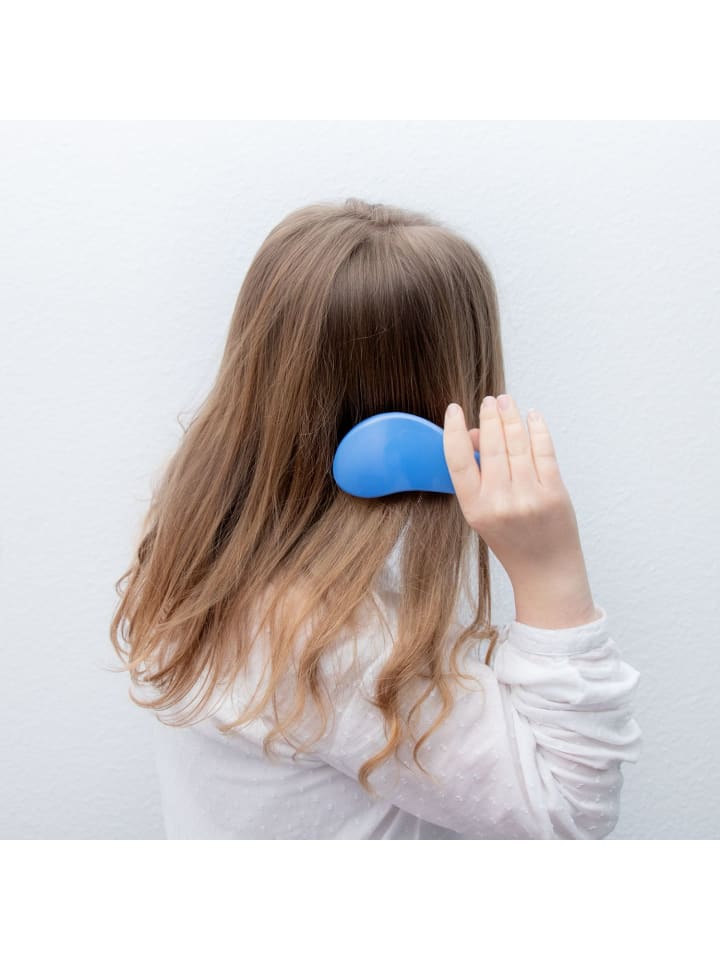 Intirilife Haarbürste Mini Bürste Detangler Bürste in Blau günstig kaufen onesize