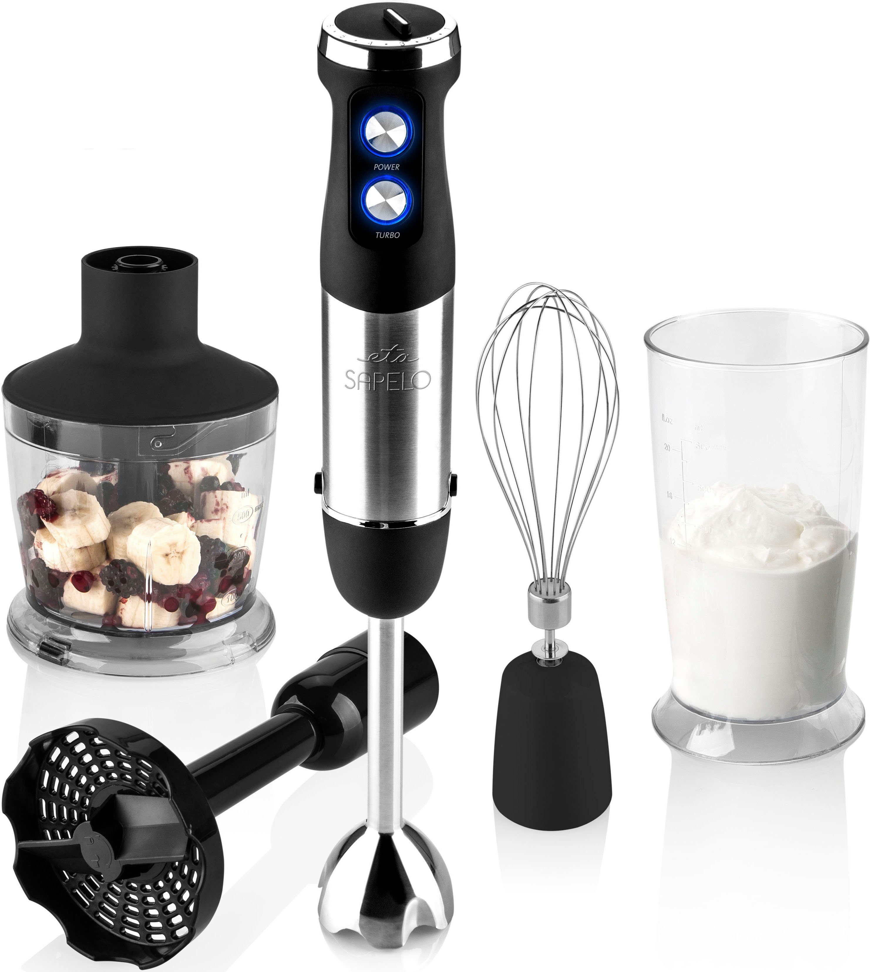 eta Stabmixer SAPELO ETA501390010, 800 W, mit Spezialaufsatz zum Stampfen von Kartoffeln